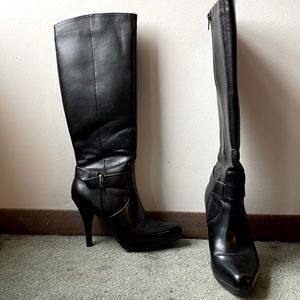 Worthington Black Knee High Boots